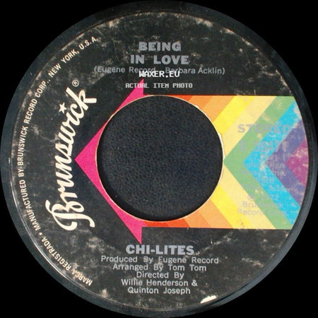 Chi-Lites - Oh Girl / Being In Love side B