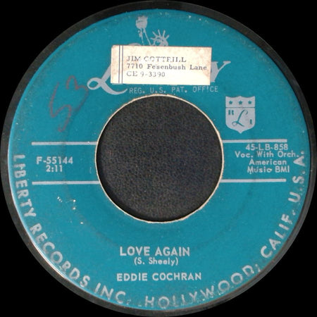 Eddie Cochran - Love Again / Summertime Blues side A