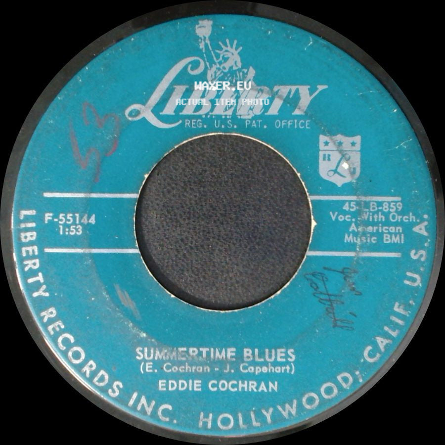 Eddie Cochran - Love Again / Summertime Blues side B