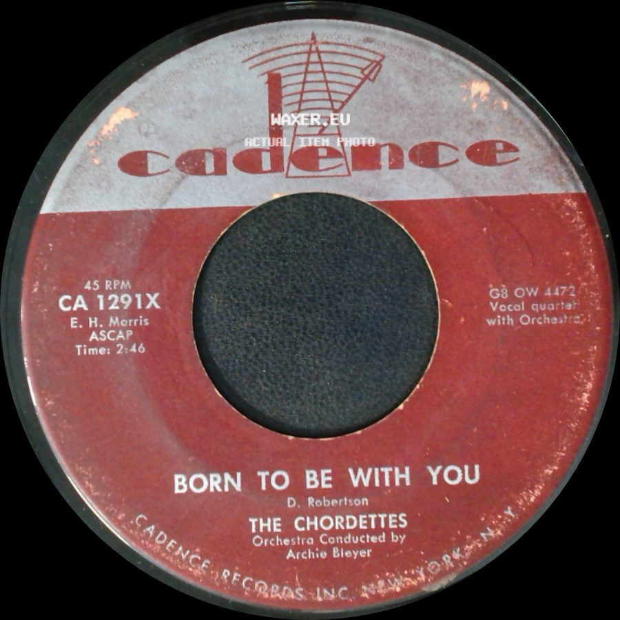 The Chordettes - Born To Be With You / Love Never Changes side A