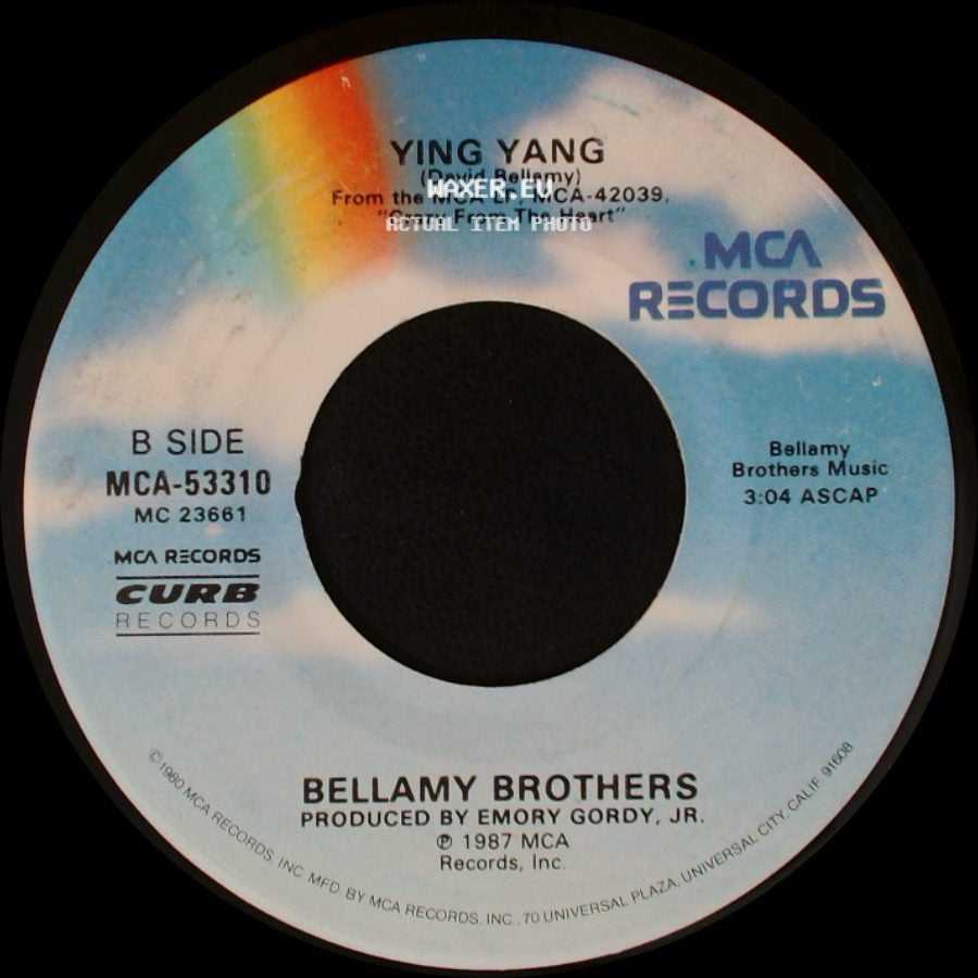 Bellamy Brothers - I'll Give You All My Love Tonight / Ying Yang side B