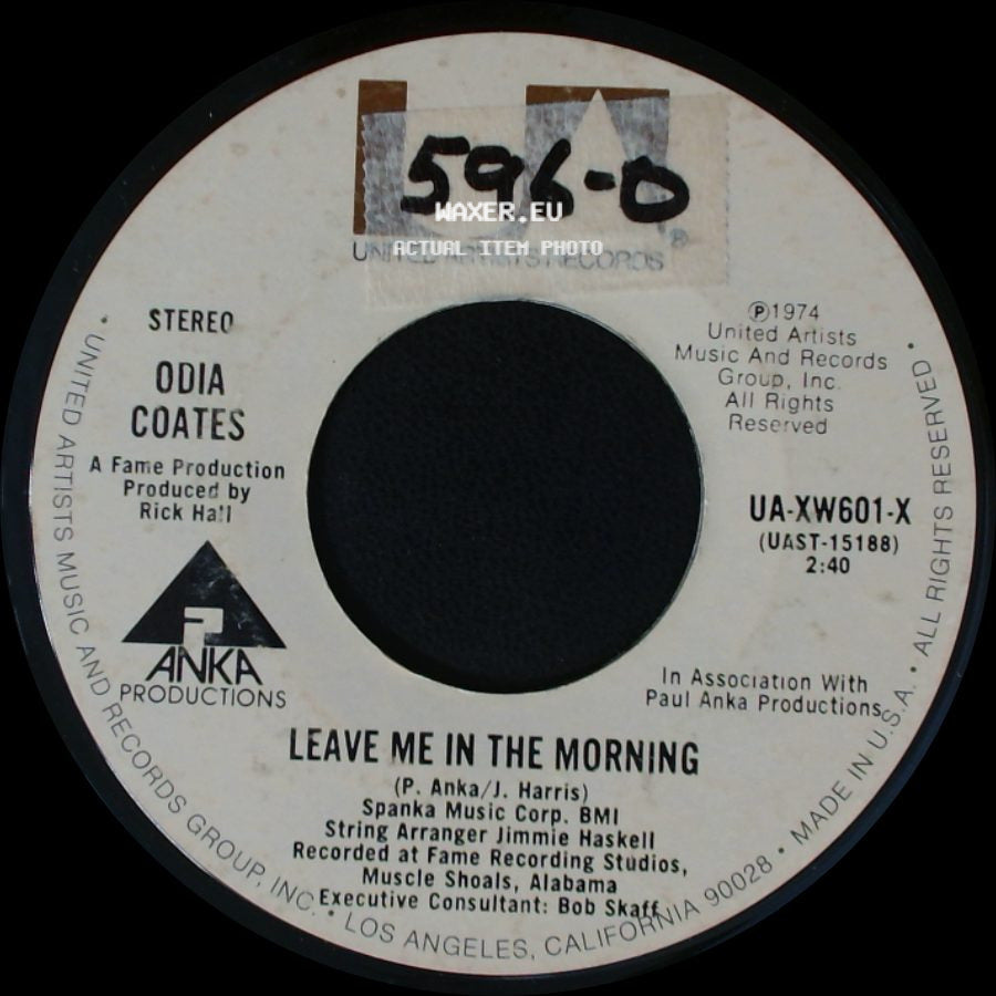 Odia Coates - Leave Me In The Morning / Showdown side A