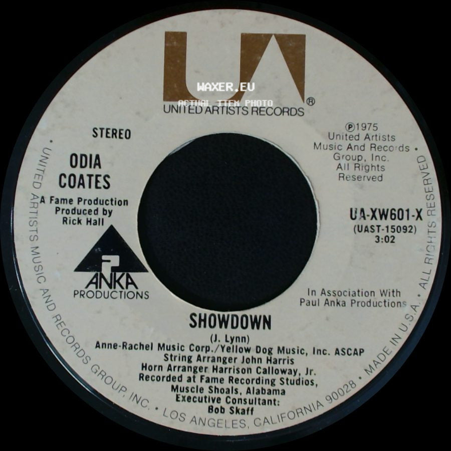 Odia Coates - Leave Me In The Morning / Showdown side B