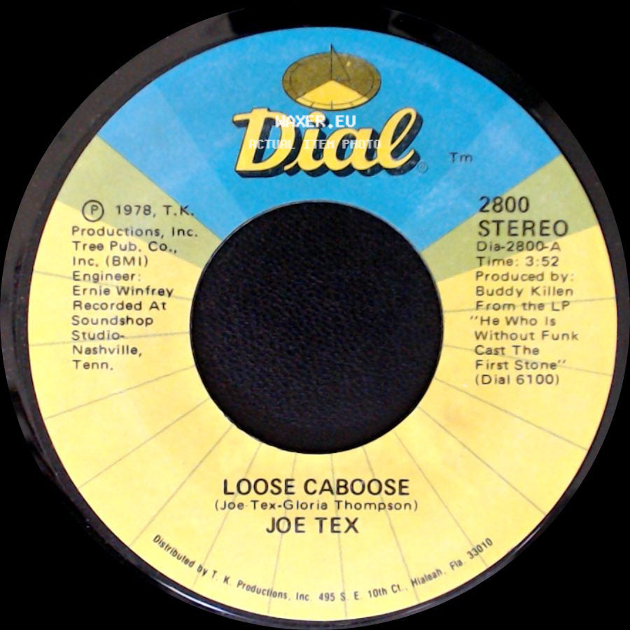 Joe Tex - Loose Caboose / Music Ain't Got No Color side A