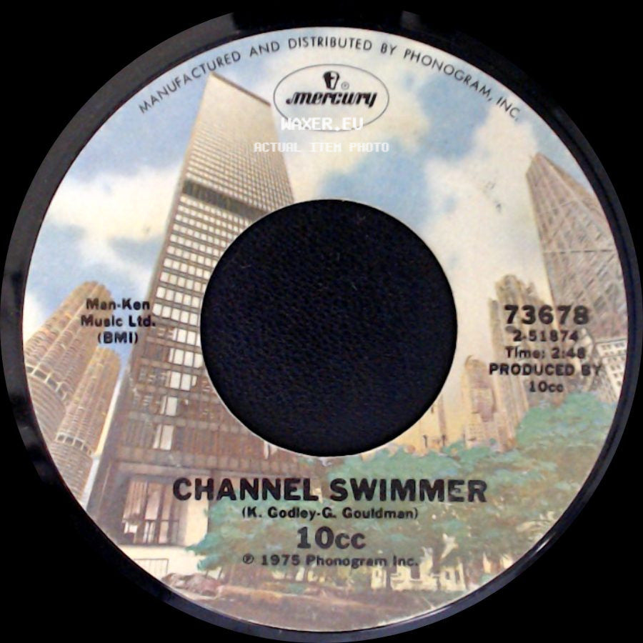 10Cc - Channel Swimmer / I'm Not In Love side A