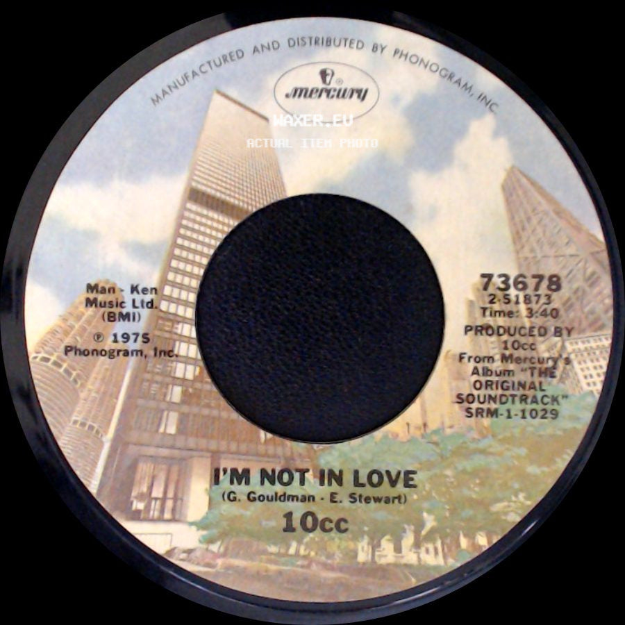 10Cc - Channel Swimmer / I'm Not In Love side B