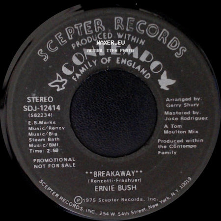 Ernie Bush - Breakaway (Disco Version) / Breakaway side B
