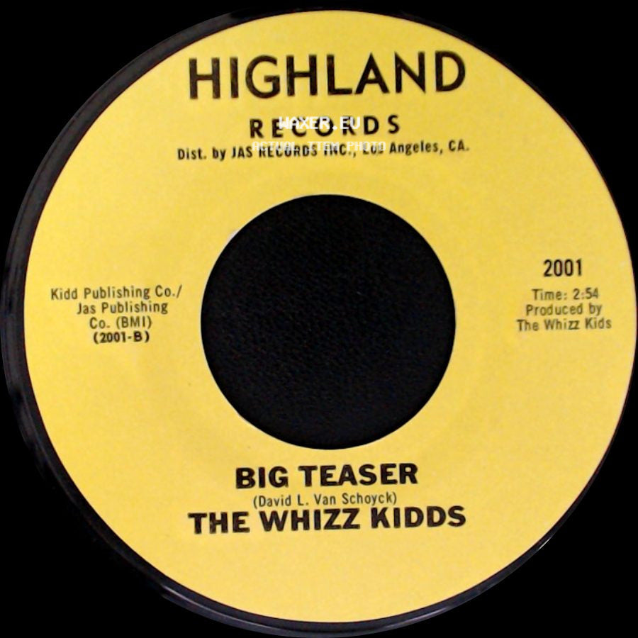 The Whizz Kidds - Big Teaser / Sweet Honey side A