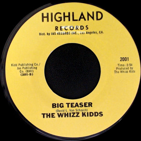 The Whizz Kidds - Big Teaser / Sweet Honey side A