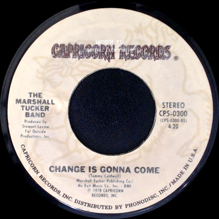 The Marshall Tucker Band - Dream Lover / Change Is Gonna Come side B