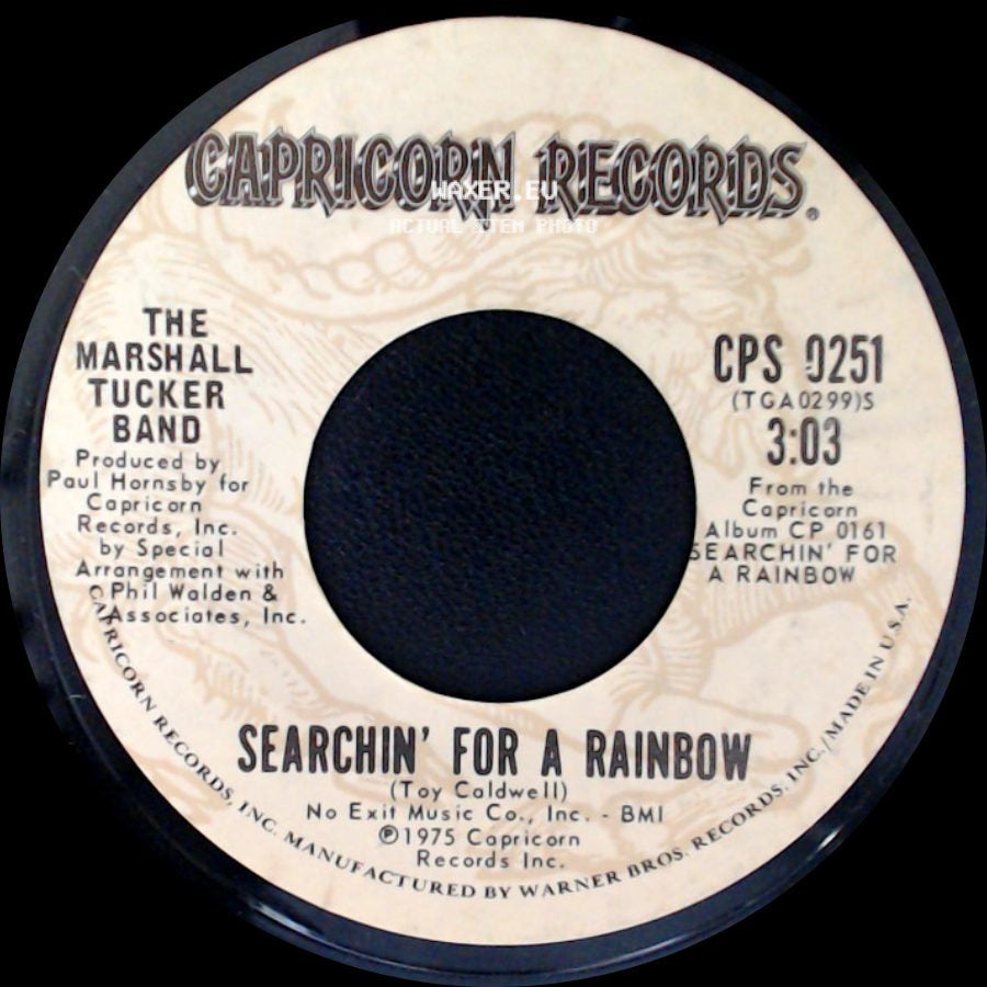 The Marshall Tucker Band - Searchin' For A Rainbow / Walkin' And Talkin' side A