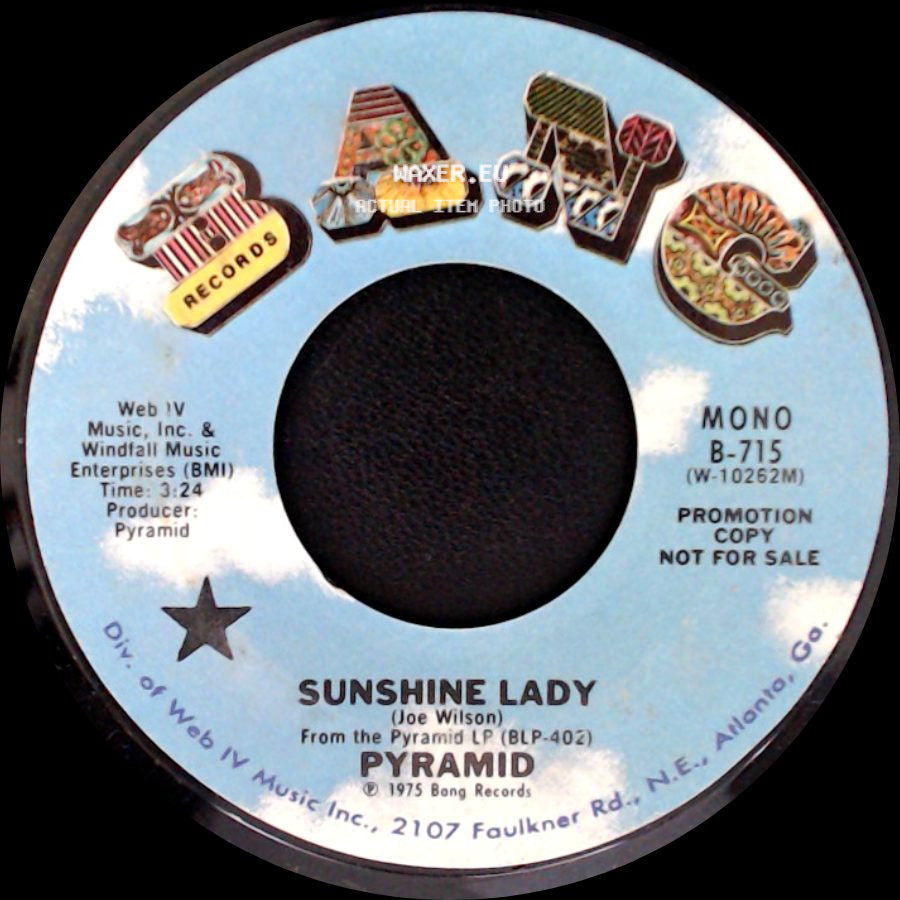 Pyramid - Sunshine Lady / Sunshine Lady side A