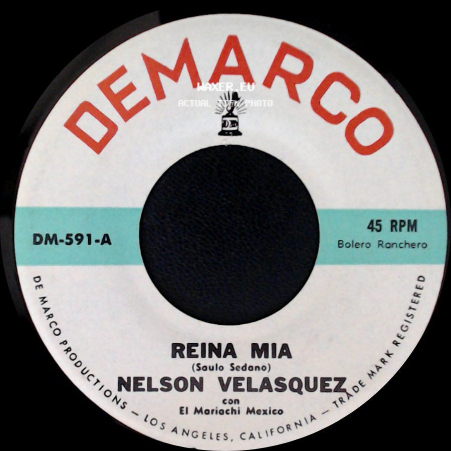 Nelson Velasquez - Reina Mia / Cerca Del Mar side A