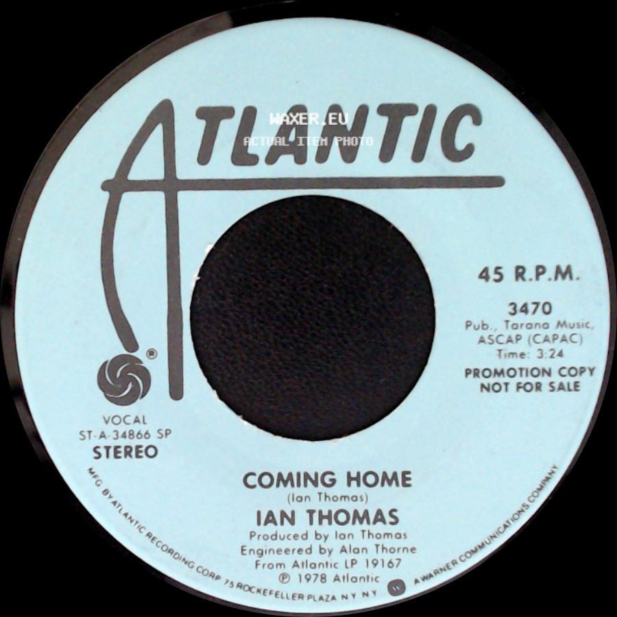 Ian Thomas - Coming Home / Coming Home side A