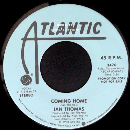 Ian Thomas - Coming Home / Coming Home side A
