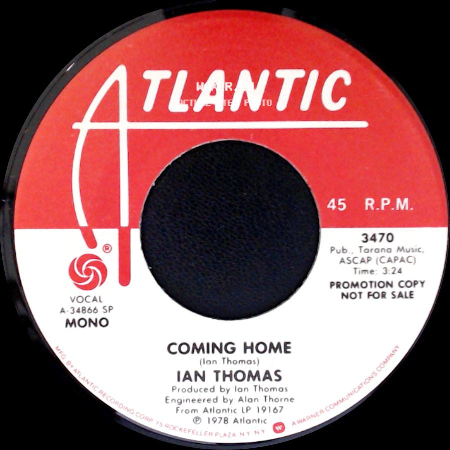 Ian Thomas - Coming Home / Coming Home side B