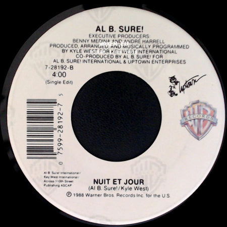 Al B. Sure! - Nuit Et Jour / Nite And Day side A