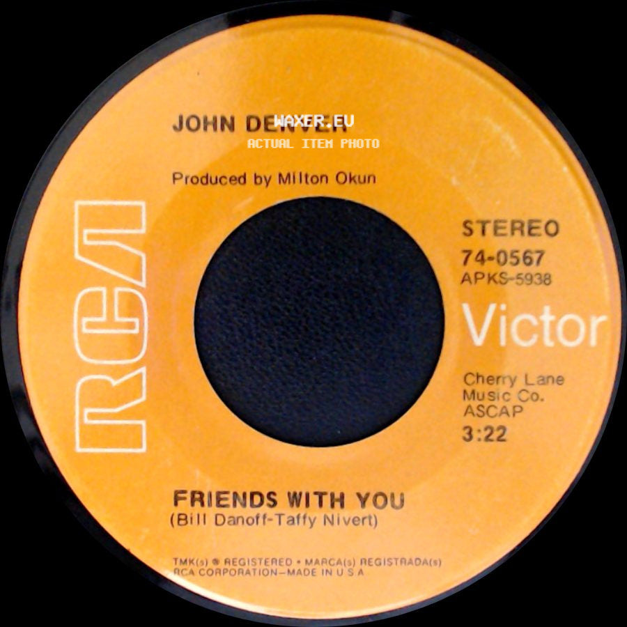 John Denver - Friends With You / Starwood In Aspen side A