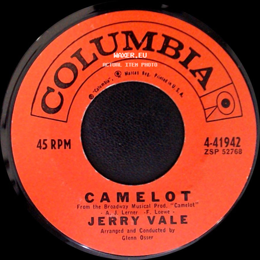 Jerry Vale - Camelot / Thirteen Girls Too Much side A