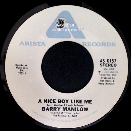 Barry Manilow - A Nice Boy Like Me / I Write The Songs side A