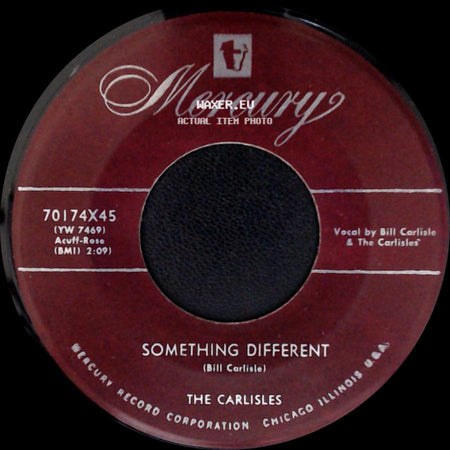The Carlisles - Is Zat You, Myrtle / Something Different side B