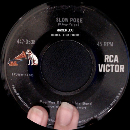 Pee Wee King And His Band / Pee Wee King And His Band Featuring Redd Stewart - Slow Poke / Tennessee Waltz side A