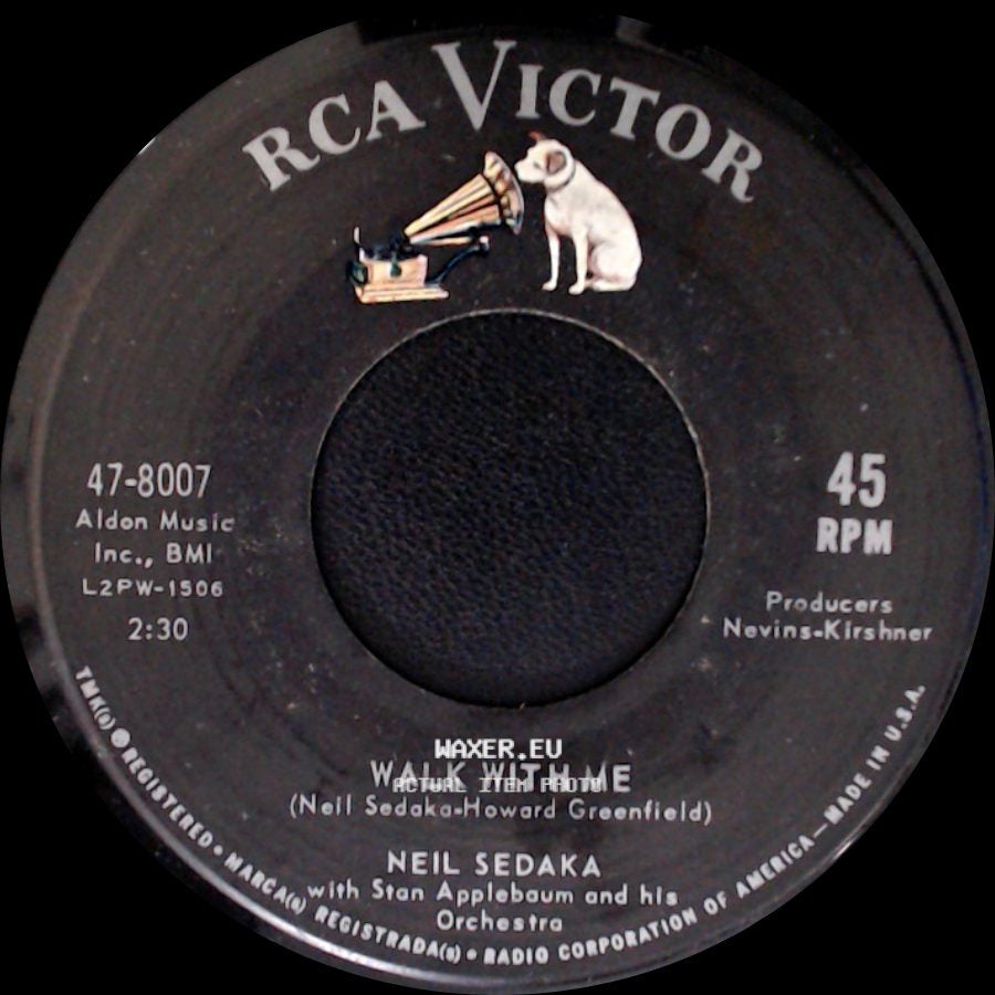 Neil Sedaka - Walk With Me / King Of Clowns side A