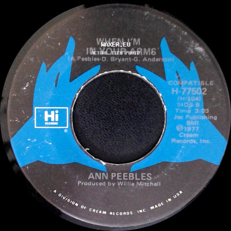 Ann Peebles - When I'm In Your Arms / When I'm In Your Arms side A