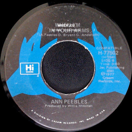 Ann Peebles - When I'm In Your Arms / When I'm In Your Arms side A