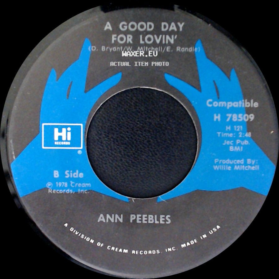 Ann Peebles - Old Man With Young Ideas / A Good Day For Lovin' side B