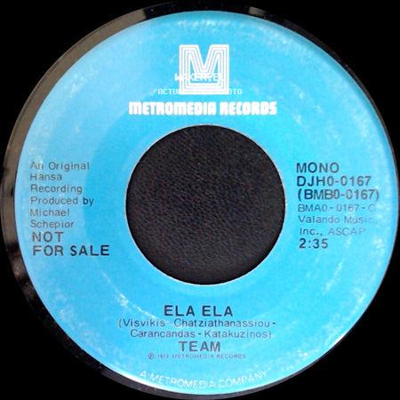 Team - Ela Ela / Ela Ela side A