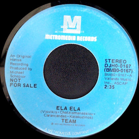 Team - Ela Ela / Ela Ela side A