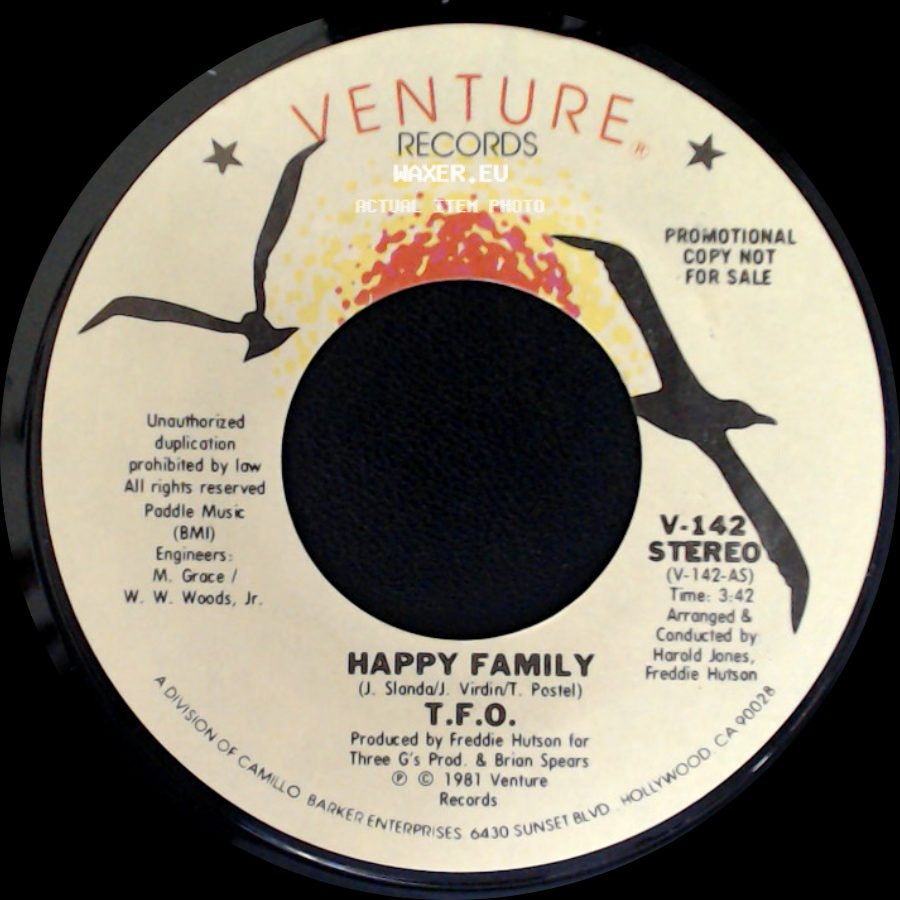 T.F.O. - Happy Family / Happy Family side B