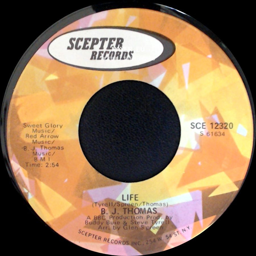 B. J. Thomas - Life / Life side A