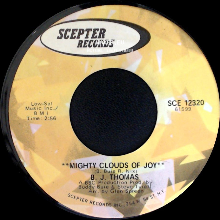 B. J. Thomas - Mighty Clouds Of Joy / Life side A