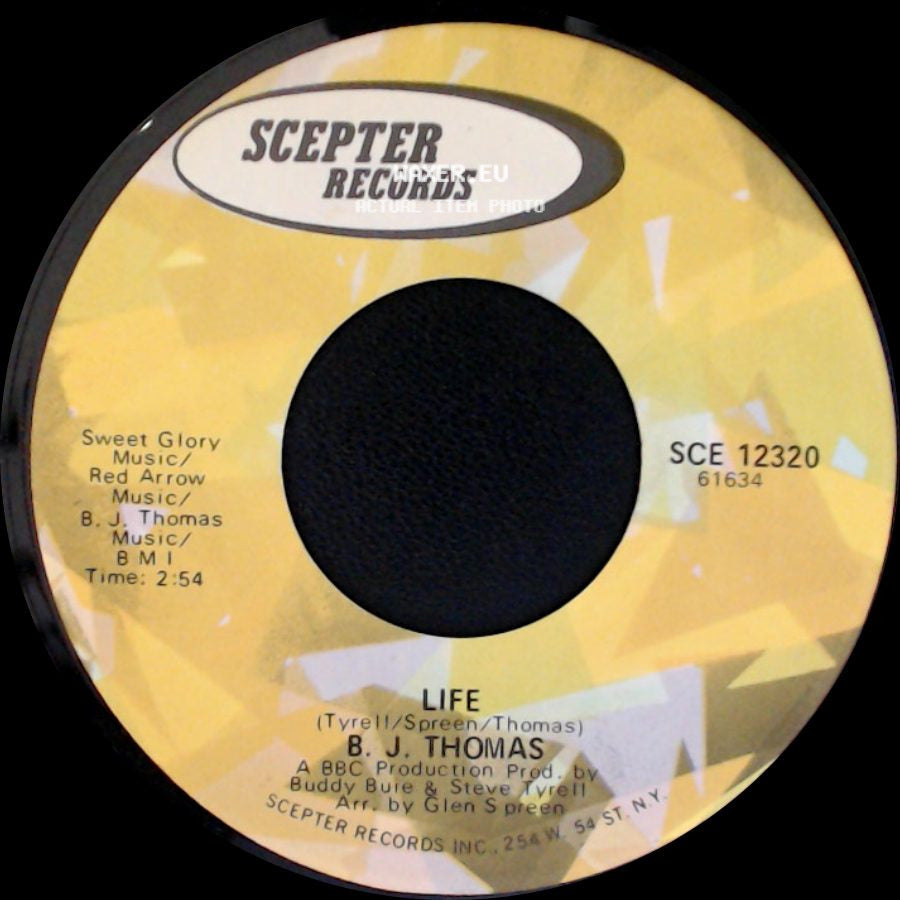 B. J. Thomas - Mighty Clouds Of Joy / Life side B