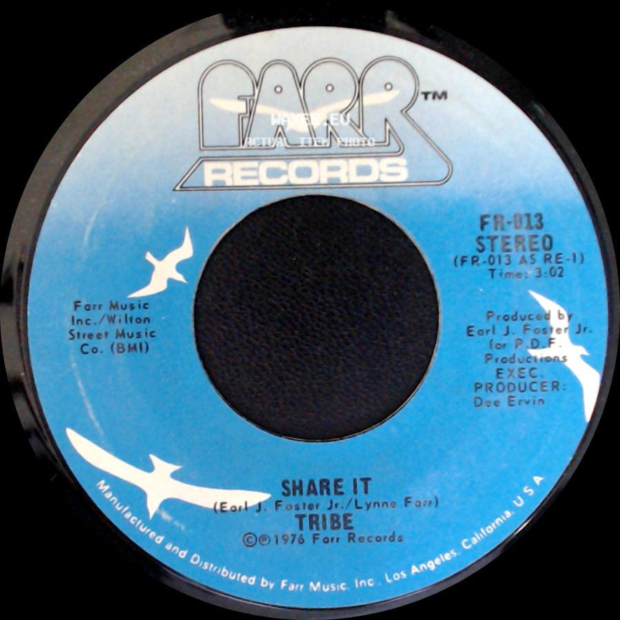 Tribe - Ain't Nothing But A Party / Share It side B