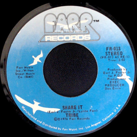 Tribe - Share It / Ain't Nothing But A Party side A