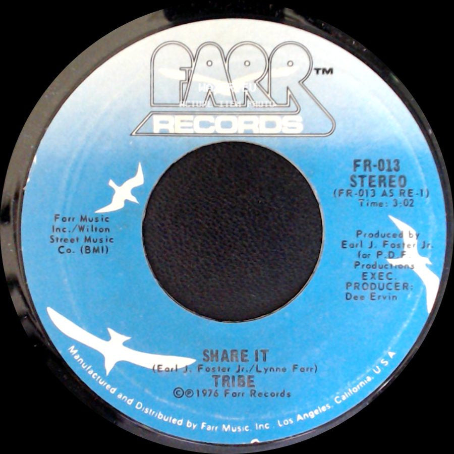 Tribe - Share It / Ain't Nothing But A Party side A