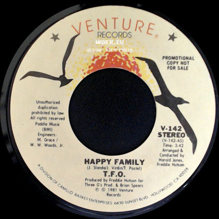 T.F.O. - Happy Family / Happy Family side A