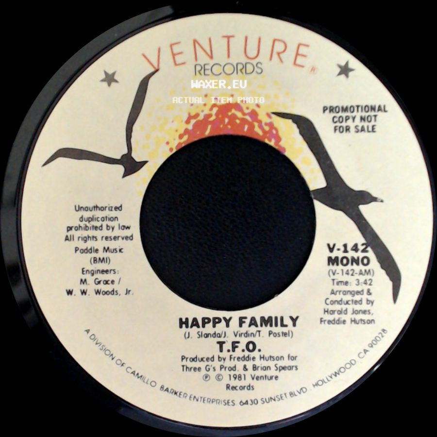 T.F.O. - Happy Family / Happy Family side B