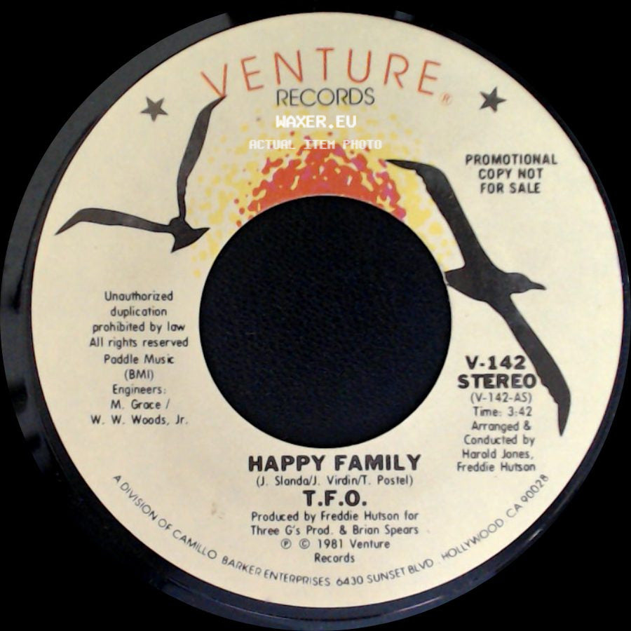 T.F.O. - Happy Family / Happy Family side A