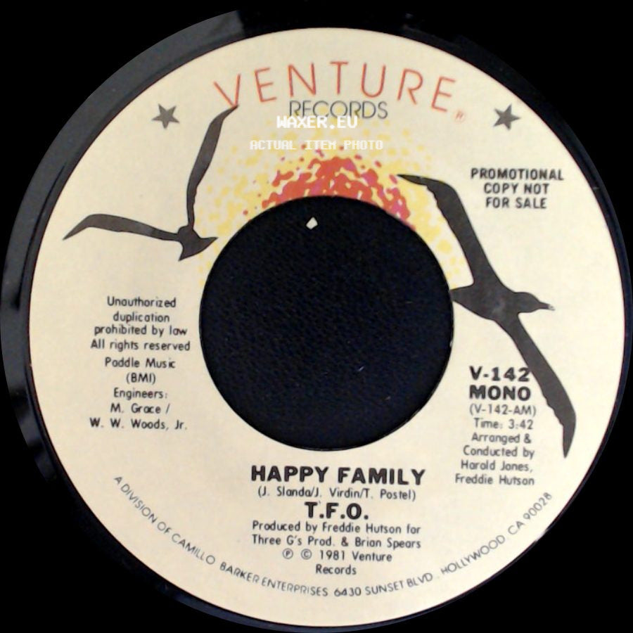 T.F.O. - Happy Family / Happy Family side B