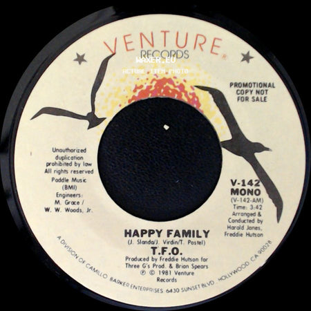 T.F.O. - Happy Family / Happy Family side A