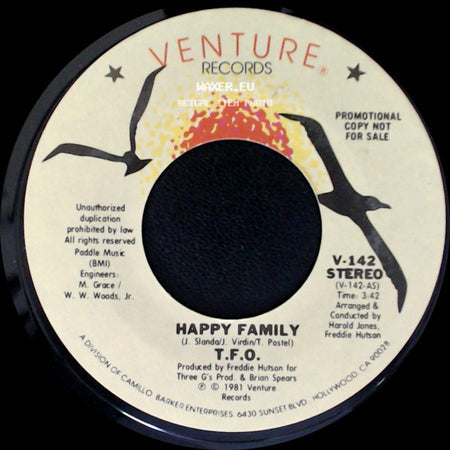 T.F.O. - Happy Family / Happy Family side B