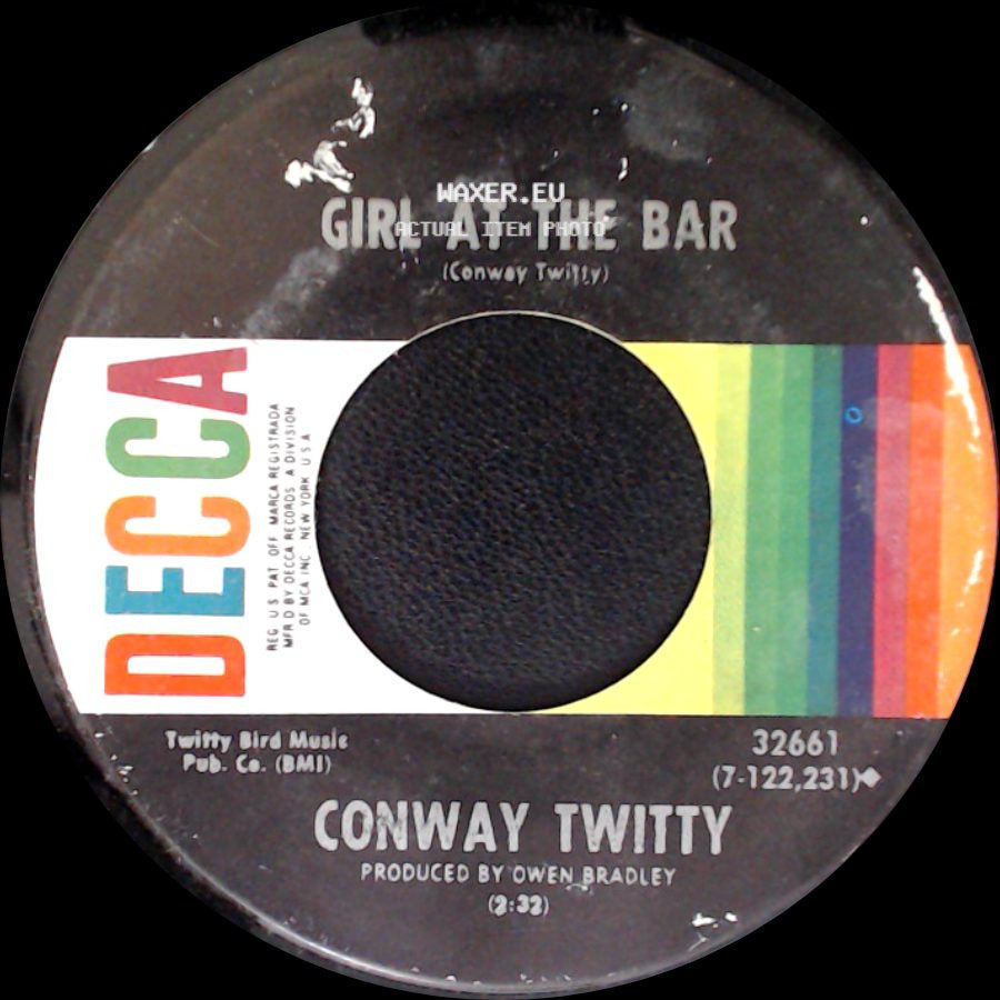 Conway Twitty - Girl At The Bar / Hello Darlin' side A