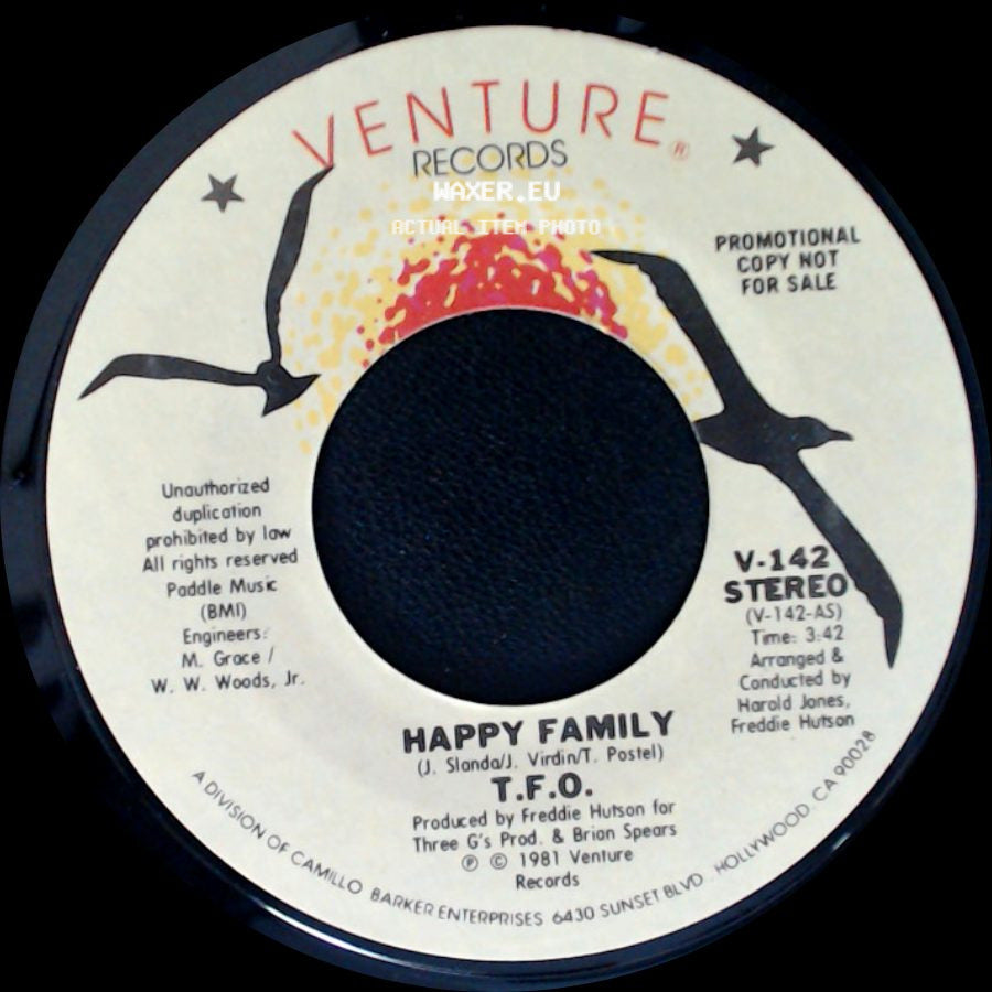 T.F.O. - Happy Family / Happy Family side A