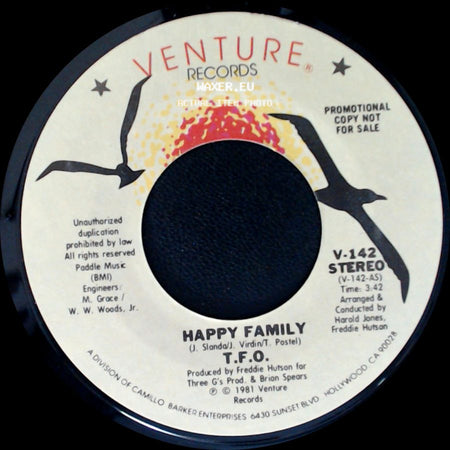 T.F.O. - Happy Family / Happy Family side A