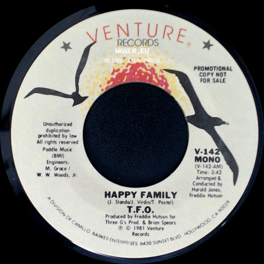 T.F.O. - Happy Family / Happy Family side B