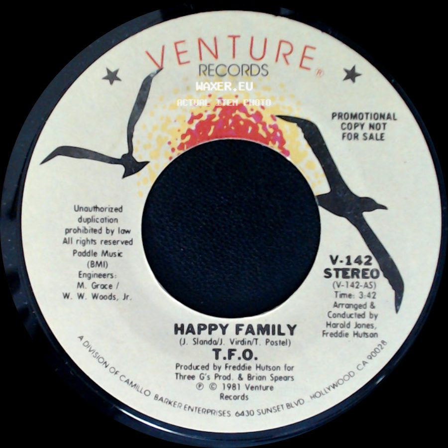 T.F.O. - Happy Family / Happy Family side A